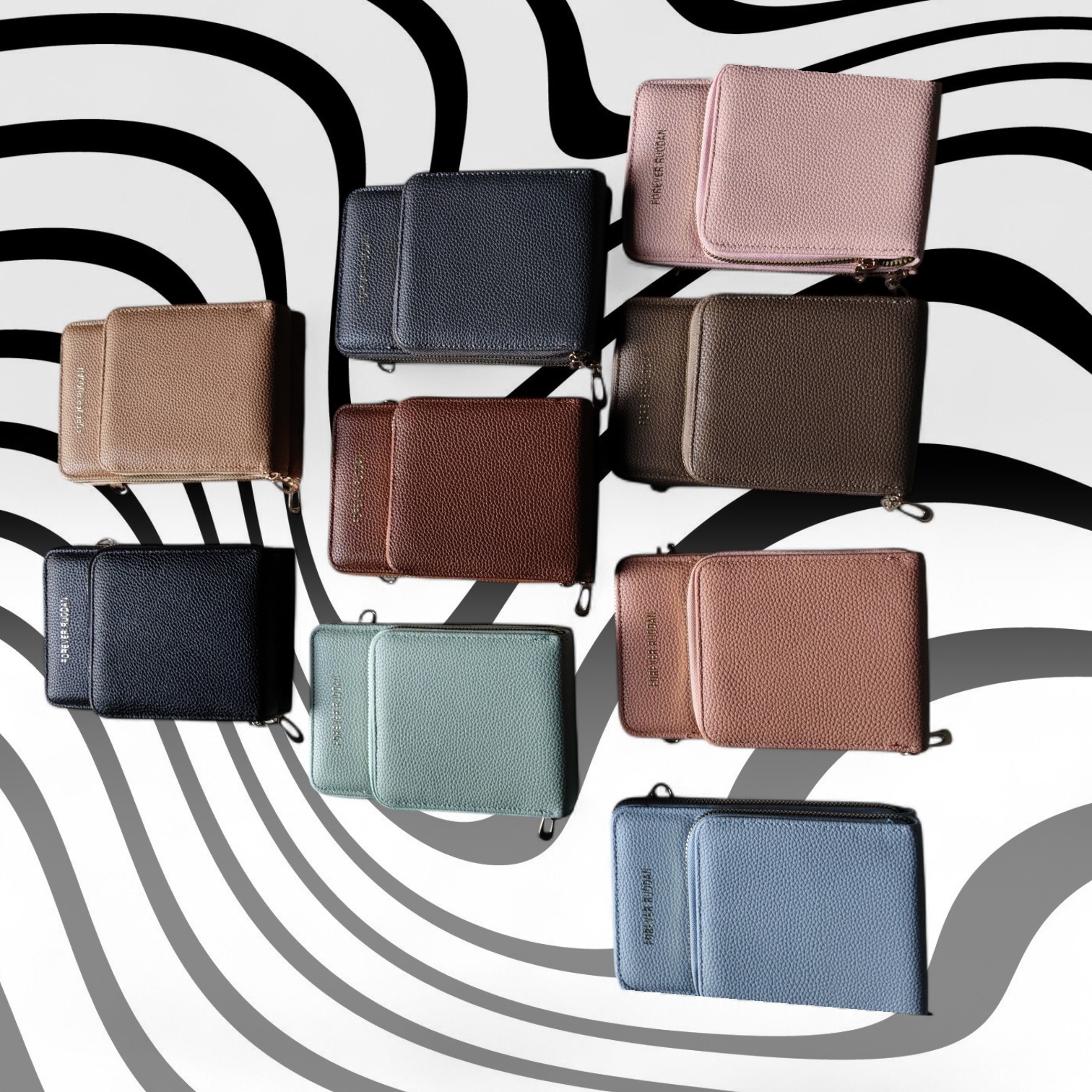 Women's Leather Compact Wallet — image 3